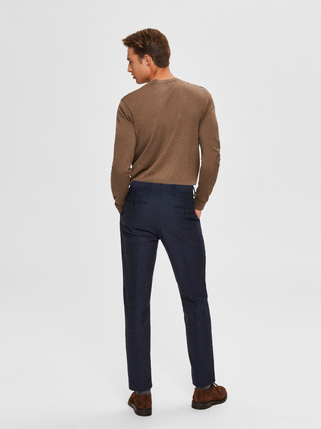 SLHBERG Pullover - teak